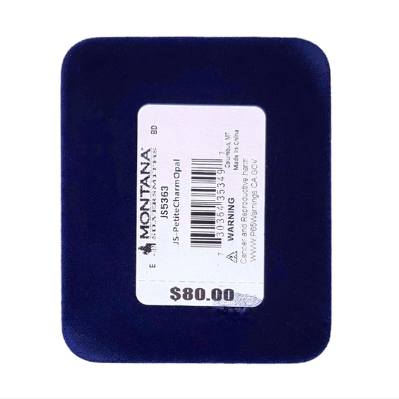 Montana Silversmiths Petite Dainty Charm Opal Jewelry Set Retail $80 - Picture 8 of 12